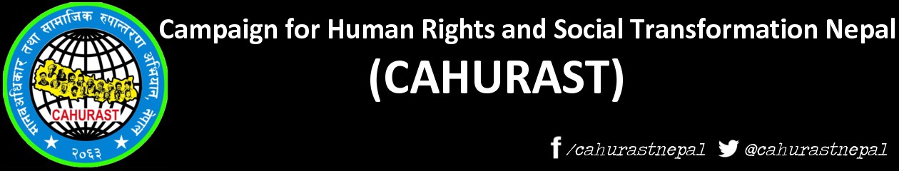 Campaign for Human Rights and Social Transformation Nepal (CAHURAST)